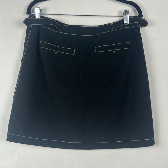 Annika Cutter & Buck Black Golf Skort 8 - Picture 4 of 7